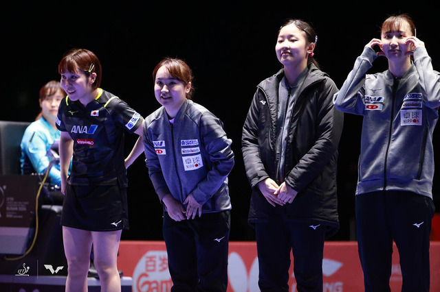 最強日本女子に立ち向かう中国は「間違いなく優勝候補」　WTTが決勝展望「自信をもつ」と53年ぶり金も期待【世界卓球】 画像
