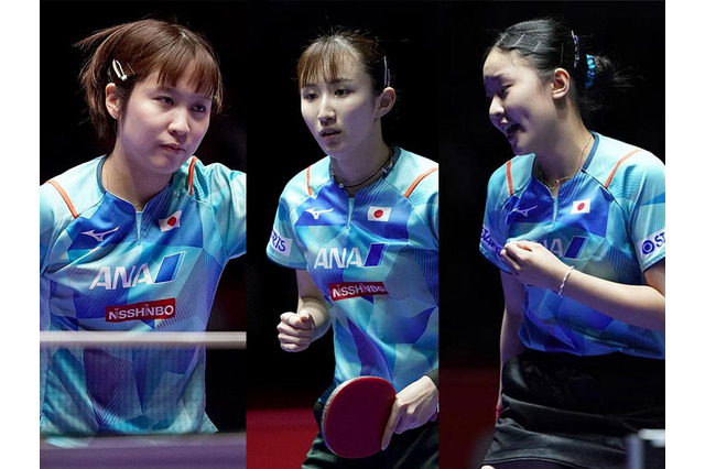 中国超えへ15歳張本美和が1番手　早田ひな、平野美宇の“五輪トリオ”で悲願の金メダル狙う【世界卓球】 画像