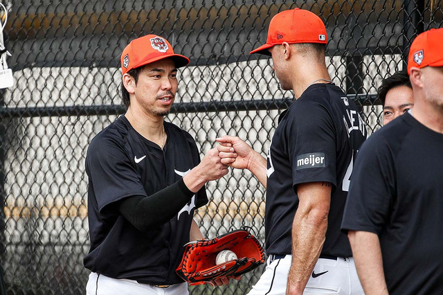 【MLB】タイガース前田健太、古巣相手に4回無失点7Kの快投　地元紙「エリート級の変化球を披露した」と称賛　指揮官も太鼓判「心配なし」 画像