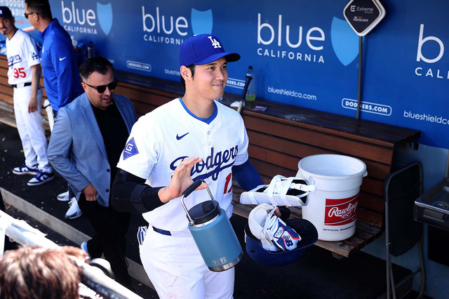 【MLB】大谷翔平は183キロの強烈右前打、山本由伸は4回無失点快投で躍動　2015年以来雨天中断のアクシデントも再開へ 画像