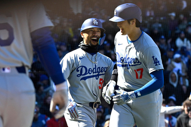 【MLB】大谷翔平、170キロライト前に技あり安打で3試合連続マルチ　5回無失点圧巻投球の山本由伸はメジャー初勝利 画像