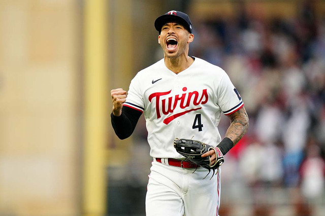 【MLB】大谷翔平を本塁で刺した中継プレーに驚きの声 なぜ右翼線への打球で遊撃手コレアがカットに入ったのか…… 画像