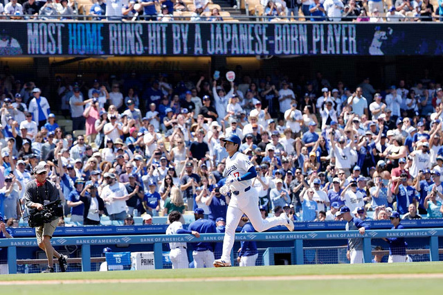 【MLB】「スーパースターのパワーショー」大谷翔平、今季5号を現地記者が絶賛　次は“ロバーツ監督超え”に照準か 画像