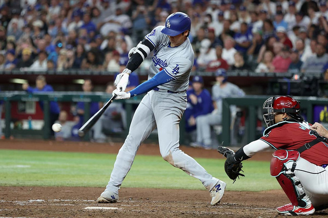 【MLB】大谷翔平、ダメ押し“173キロ”左前適時打で5試合ぶりマルチ　現地実況「毎回ハードヒットできるのはなぜ」 画像