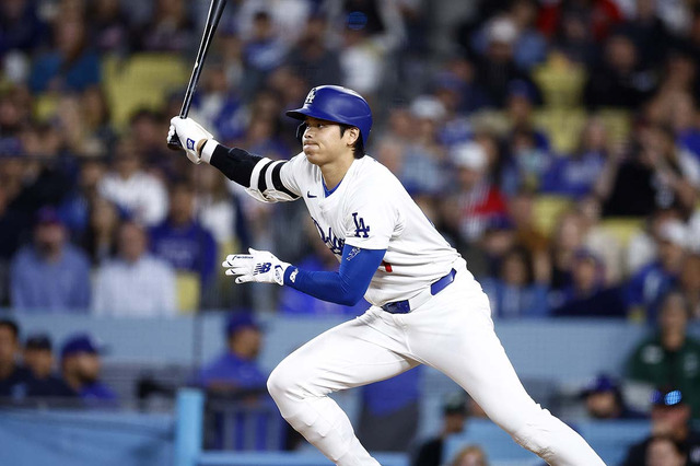 【MLB】大谷翔平、延長で元同僚イグレシアス打ち“起死回生”の同点適時打　塁上で絶叫「カモン！」 画像