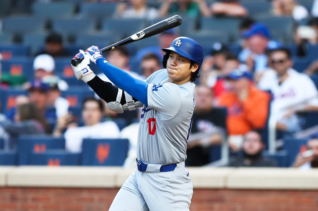 【MLB】「残り6球場」大谷翔平、10試合ぶり14号アーチで“全球場制覇”に一歩前進 メッツ敵地で初の一発 画像