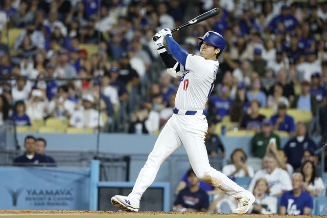 【MLB】大谷翔平「1番DH」スタメン　豪快“180キロ弾”見舞った技巧派右腕から3戦連発23号アーチなるか 画像
