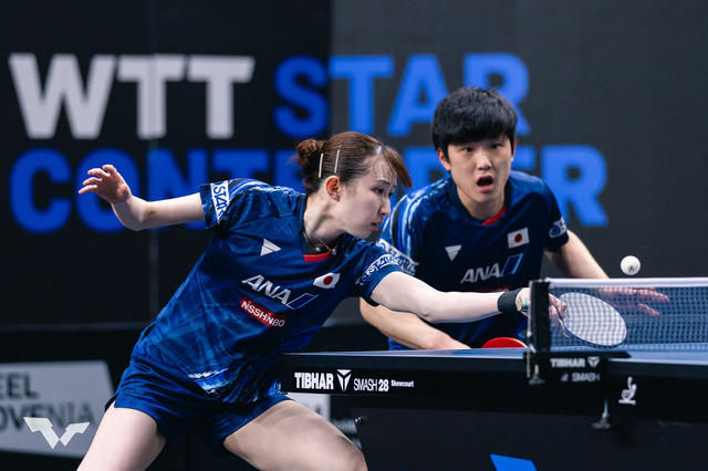 早田ひなが張本智和との混合ダブルスで韓国ペアと“一騎打ち”　日本のエースがパリ五輪の第2シード確保へ正念場【WTTスターコンテンダーバンコク】 画像