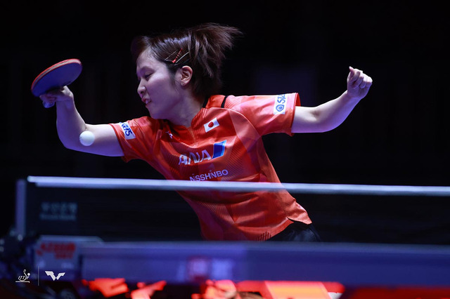 平野美宇、世界女王に敗れ“ザグレブの再現”ならず 孫頴莎にストレート負けで初戦敗退【WTTチャンピオンズ仁川】 画像