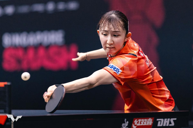 早田ひな、2－0リードから相手にアクシデント　ルーマニア選手が腰の違和感訴え棄権、ストレート勝利で連勝【ITTFワールドカップ2024】 画像