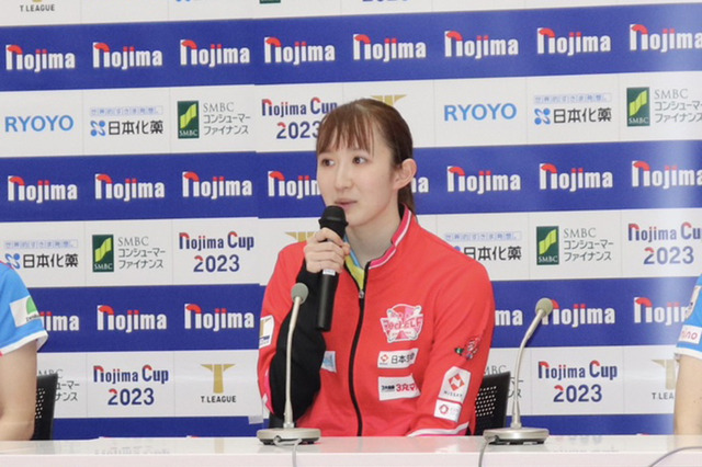 日本のエース早田ひな、19歳横井咲桜が注目のマッチアップ　女子プレーオフ決勝進出をかけた戦い【Tリーグ】 画像