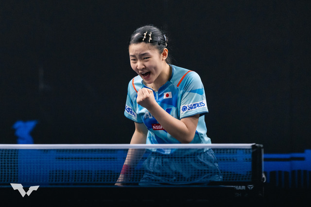「自信はあった」張本美和、初陣ストレート勝利に手応え　前週準Vからのタイトル奪取へ「優勝目指して頑張りたい」【WTTスターコンテンダー リュブリャナ】 画像