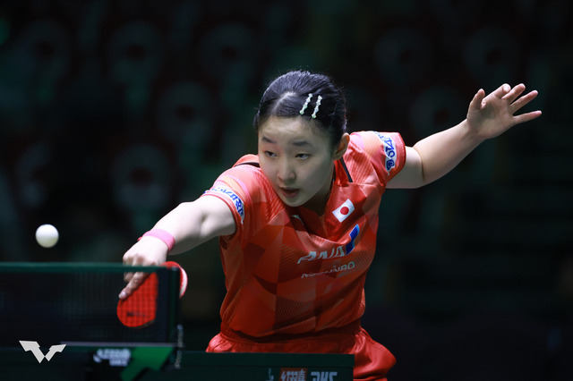 張本美和、流れに乗れず中国選手に1－3で敗れる　2回戦敗退で平野美宇との“パリ五輪対決”は実現ならず【WTTコンテンダー太原】 画像