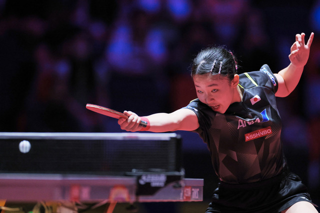 張本美和、躍進見せる15歳が世界2位の王曼昱撃破に挑む　王芸迪、ディアス下し堂々のベスト4入り【ITTFワールドカップ2024】 画像