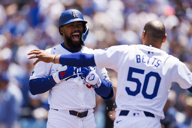 【MLB】オールスター前夜祭のHRダービーはド軍テオスカーが初出場で初優勝 ウィットJr.との決勝戦を制す 画像