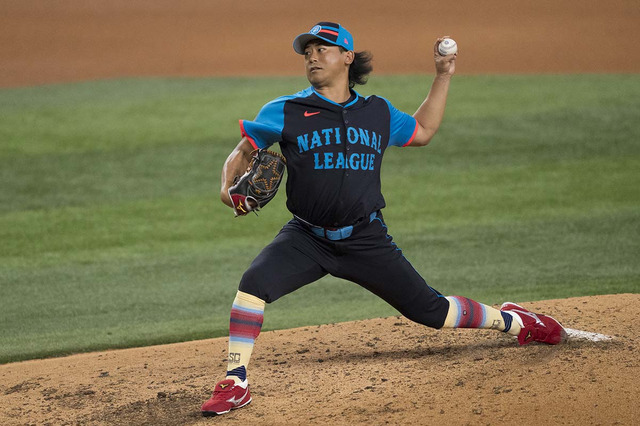 【MLB】「後半戦に生きる登板」と今永昇太、初のASで“鮮やか”強打者斬り　大谷翔平の3ランを「無駄にしたくないと思って投げた」 画像