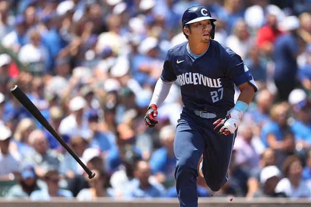 【MLB】カブス鈴木誠也「子供の頃、ヤンキース松井秀喜の試合を見に行っていた」と告白 ドジャースとの来季開幕戦は「特別なこと」 画像