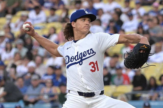 【MLB】負傷から復帰したド軍グラスノー「メカニクスが変だった」と反省　大谷翔平も快音響かず、チームの連勝は5でストップ 画像