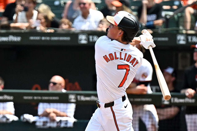【MLB】「夢にも思わなかった」超有望株“2世選手”ホリデイ、メジャー初アーチが満塁弾　米メディア称賛「彼の自信は揺るがなかった」 画像