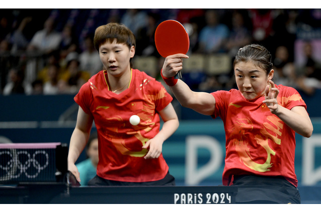 孫穎莎、陳夢に王曼昱をそろえた“最強布陣” 卓球女子日本のライバル中国がエジプト撃破で好発進「スター選手の傑出したパフォーマンス」【パリ五輪2024】 画像