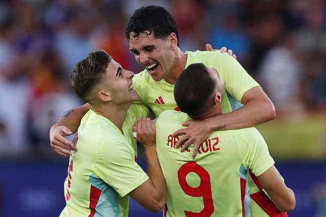 スペイン、フランスに5発浴びせて32年ぶり金　王室も若き無敵艦隊を祝福「ありがとう、チャンピオンたち！」【パリ五輪2024】 画像