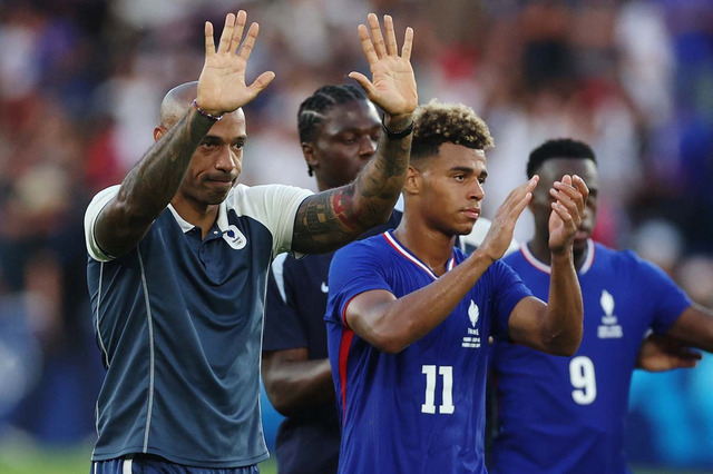 開催国フランス、スペインに敗れて銀メダル　壮絶打ち合いに屈するも……アンリ監督「成し遂げた仕事は誇り」と胸を張る【パリ五輪2024】 画像