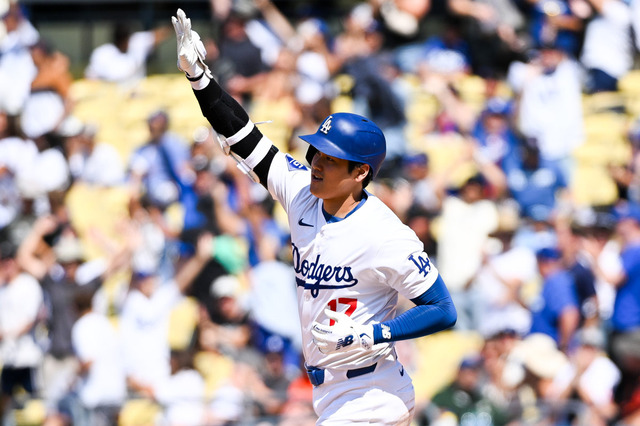 【MLB】大谷翔平「1番DH」スタメン　昨季“低弾道アーチ”見舞った生え抜き右腕から3試合ぶり35号なるか 画像