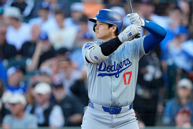 【MLB】大谷翔平「1番DH」スタメン　ベッツ復帰でMVPトリオ集結、3戦ぶり36号でカーショー援護なるか 画像