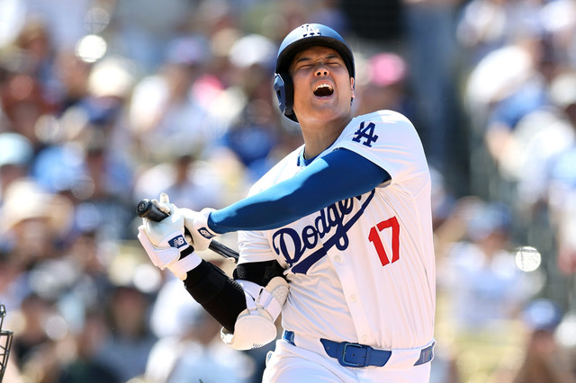 【MLB】大谷翔平、左手首の“死球”でレントゲン検査受ける 現地メディアが報道「ロバーツ監督によると結果は……」 画像