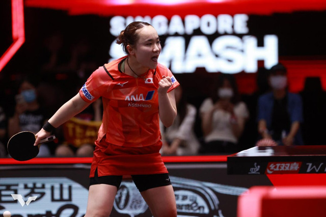 伊藤美誠、世界3位相手に惜敗も掴んだ手応え 逆転の王曼昱も警戒明かす「最高のイトウと戦う覚悟ができていた」【WTTシンガポールスマッシュ】 画像