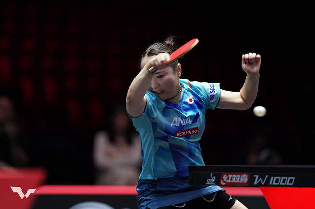 伊藤美誠、60歳のレジェンド相手に貫録のストレート 好発進で2回戦進出、“黄金世代対決”実現なるか【WTTシンガポールスマッシュ】 画像