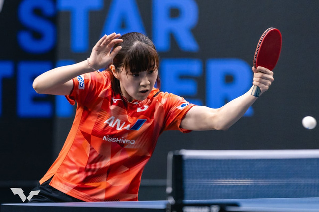 長﨑美柚が4強入りで5ランクアップの24位に浮上 早田ひなが5位、張本美和が8位、伊藤美誠が9位で順位は変わらず【卓球 世界ランキング】 画像