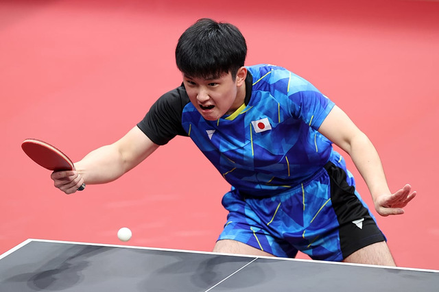 張本智和、独走状態築く“日本男子エース”が2度目の五輪へまい進 パリ行きへ足場を固めるか【全農CUP大阪】 画像