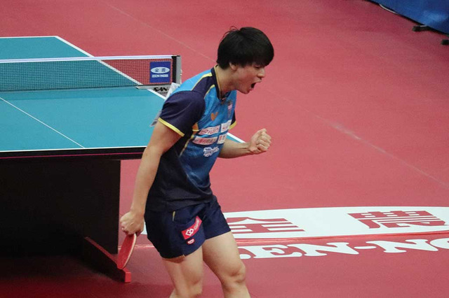 「五輪に出たいから不安だった」戸上隼輔、張本智和撃破で夢舞台へ前進　パリ行き濃厚、22歳が見据える進化【全農CUP大阪】 画像