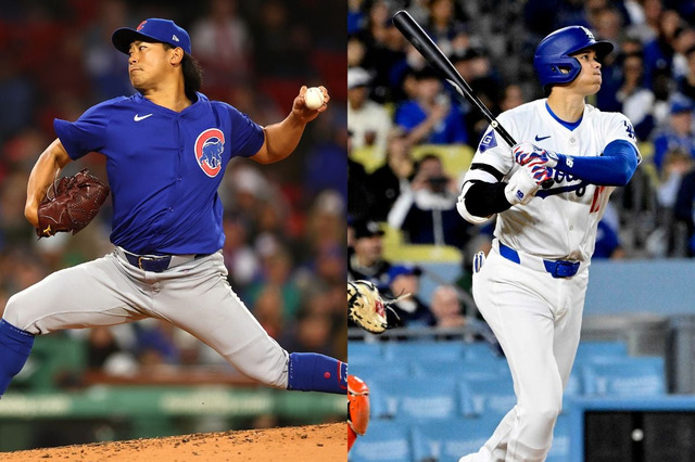【MLB】史上2度目の日本選手“4人同時出場”に公式も注目　大谷翔平vs.今永昇太、鈴木誠也vs.山本由伸 画像