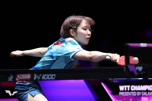 平野美宇、世界6位の陳幸同相手に奮闘もストレート負け　初戦で激突の中国の壁を崩せず初戦敗退【WTTチャンピオンズマカオ】 画像