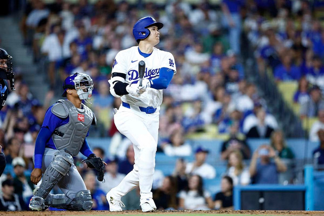 【MLB】大谷翔平、3試合ぶり低弾道“爆速190キロ”47号アーチ　米メディア驚愕の一打「毎週歴史が刻まれる」 画像