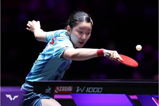 張本美和、出場熱望のロス五輪へ目指す進化「1試合1試合無駄なく意識する」　分析した現状の課題「パワーのあるボールが来た時に……」【WTTチャンピオンズマカオ】 画像