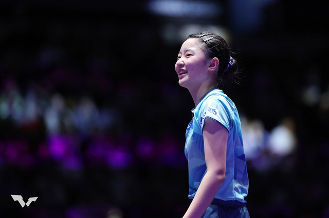 張本美和が明かした孫穎莎相手の分岐点「2-2に追いついたあとに……」 感じた世界女王の底力「1点が遠かったのは悔しい」【WTTチャンピオンズマカオ】 画像