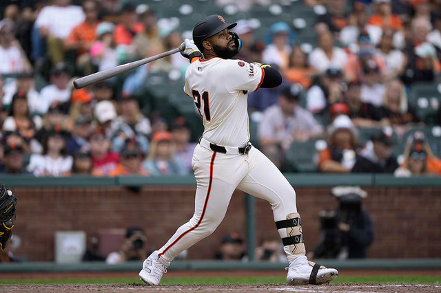 【MLB】逆方向でも失速せず…ジ軍25歳が驚異の“広角打法”　右打者初の「スプラッシュヒット」、開場25年目で歴史的一発 画像