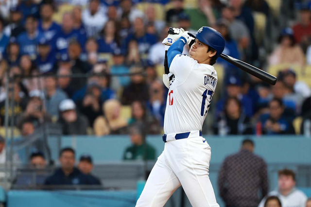 【MLB】大谷翔平「1番DH」スタメン 2年連続3度目の40本塁打到達なるか 史上最速「40-40」へカウントダウン 画像