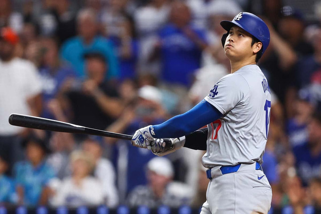 【MLB】大谷翔平「1番DH」スタメン　敵地“打者天国”で残り3戦、4試合ぶり54号アーチで3連勝なるか 画像