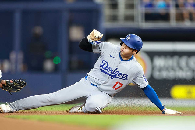 【MLB】大谷翔平、59個目の盗塁前にダブルスチールを同僚へ“指示”？　「もっとも明からさまなサイン」とファン反響 画像