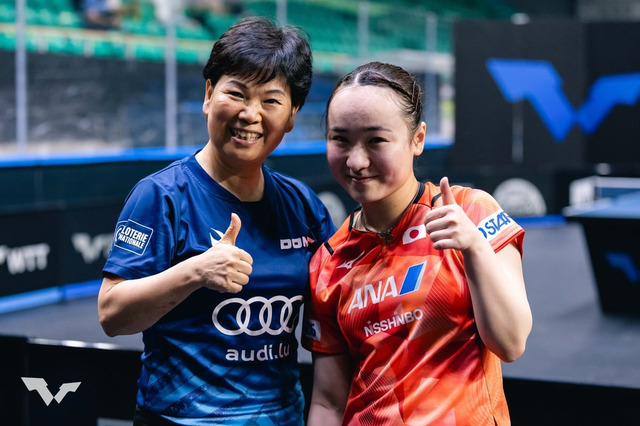 伊藤美誠、61歳レジェンドとの“38歳差対決”制するか　倪夏蓮と今季3度目のマッチアップ、コート外での交流シーンにも注目【チャイナスマッシュ2024】 画像