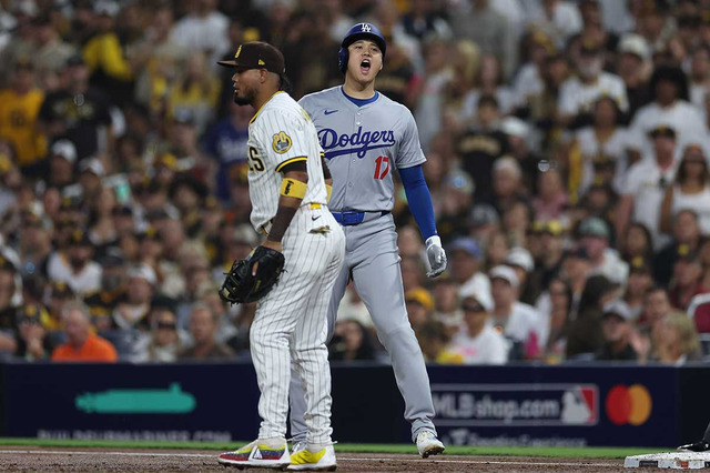 【MLB】大谷翔平、後がない一戦での適時打に“感情爆発”ガッツポーズ　ファンが絶賛「吠えた！」「めちゃくちゃかっこいい」 画像
