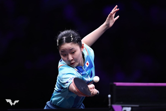 張本美和、北朝鮮の金琴英相手に1－3敗戦で金ならず　快進撃見せた16歳が団体に続く二冠逃すも殊勲の銀メダル【アジア選手権】 画像