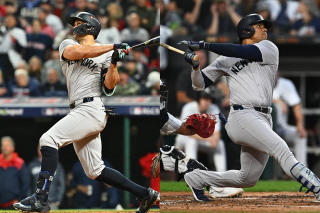【MLB】先制弾のソト、2戦連発のスタントンは“一戦必勝”を強調「とにかく一歩ずつ」　ジャッジ不発もヤンキースWS進出王手 画像