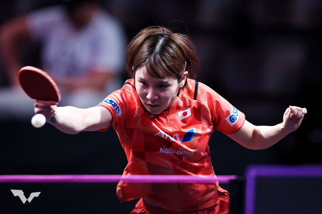 初戦で圧勝の平野美宇が大藤沙月との2回戦に挑む　準々決勝で伊藤美誠と対戦の可能性、日本勢が絡む“3つ巴”に注目【WTTチャンピオンズモンペリエ】 画像