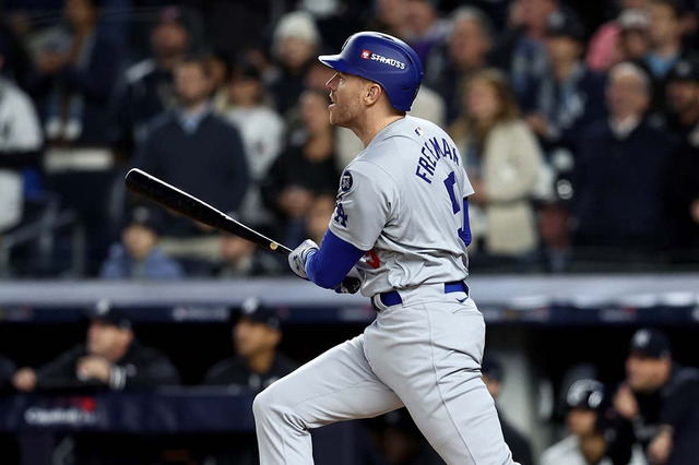 【MLB】「彼はWSのMVPを獲得する」フリーマン、史上初の6戦連発に地元メディア称賛　球団最多の9打点も記録、ド軍は世界一に王手 画像