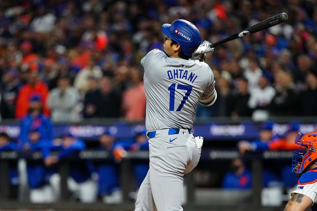 【MLB】大谷翔平「1番DH」スタメン　今季開花の15勝ルーキー右腕から“WS初アーチ”で世界一奪取なるか、運命の第4戦 画像